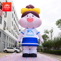 Estatua gigante de inflables personalizados de dibujos animados de IP comercial