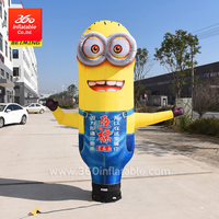 Lámpara de dibujos animados sonriente inflable de alta calidad del precio del fabricante de China 360 personalizada