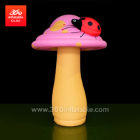 Setas inflables de decoración de publicidad de dibujos animados de setas inflables personalizados
