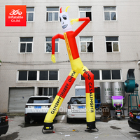 Fabricantes inflables de alta calidad personalizados de China 360 Precio de fábrica Inflables publicitarios Ventilador de aire doble de doble pierna personalizado Air Dancers Sky Dancers