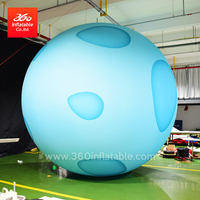 Publicidad personalizada Bola de globo inflable Anuncio de inflables